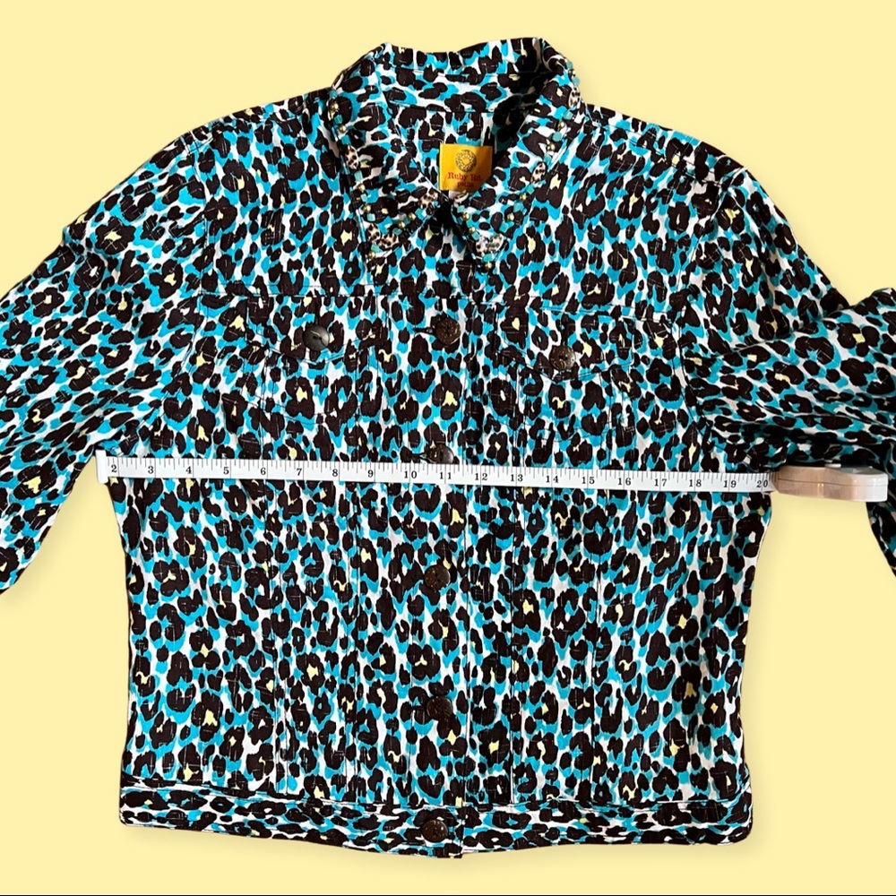 Ruby Rd. Leopard Print Shacket 12p - image 2
